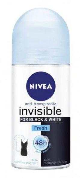 Nivea H Roll B&W Invisible Fresh 50Ml